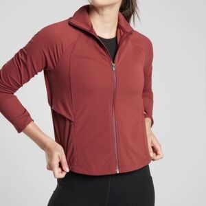Athleta Shanti Crop Jacket size Large
